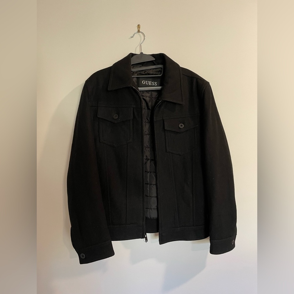 Men’s Guess Wool Jacket Medium